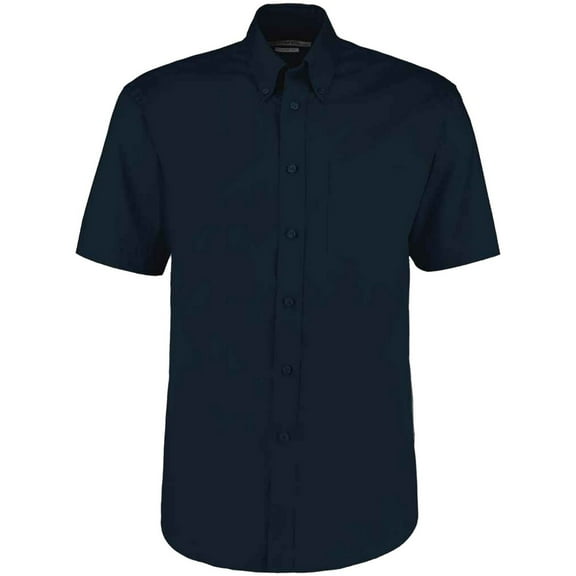 Kustom Kit Mens Oxford Classic Short-Sleeved Shirt