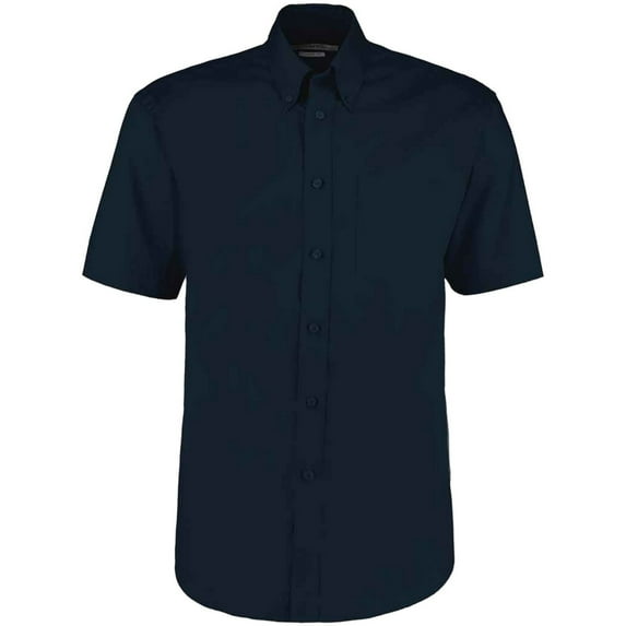 Kustom Kit Mens Oxford Classic Short-Sleeved Shirt