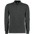 thumbnail image 1 of Kustom Kit Mens Pique Long Sleeve Polo Shirt, 1 of 2
