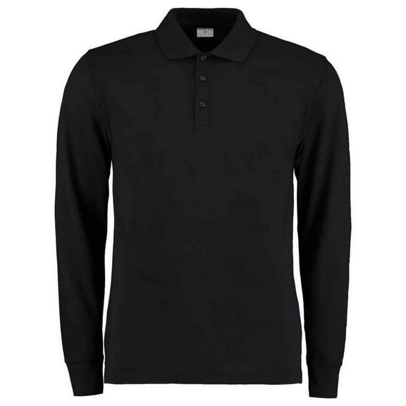 Kustom Kit Mens Pique Long-Sleeved Polo Shirt
