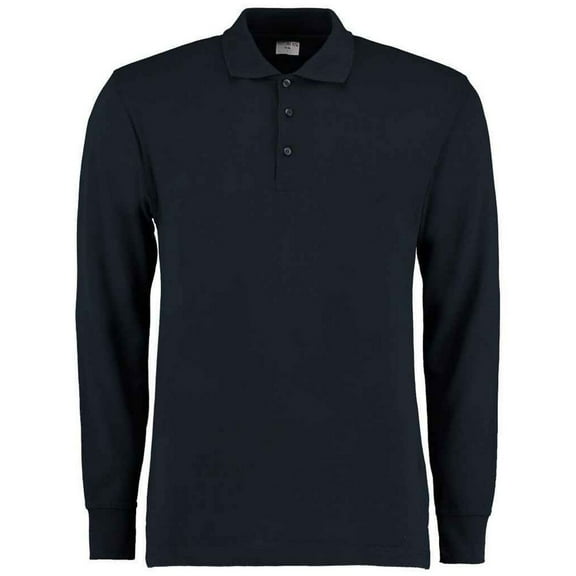 Kustom Kit Mens Pique Long-Sleeved Polo Shirt
