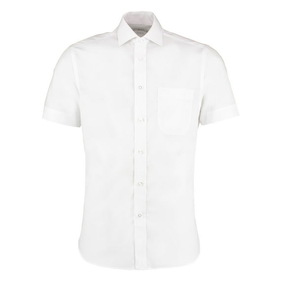 Kustom Kit Mens Premium Non Iron Short Sleeve Shirt