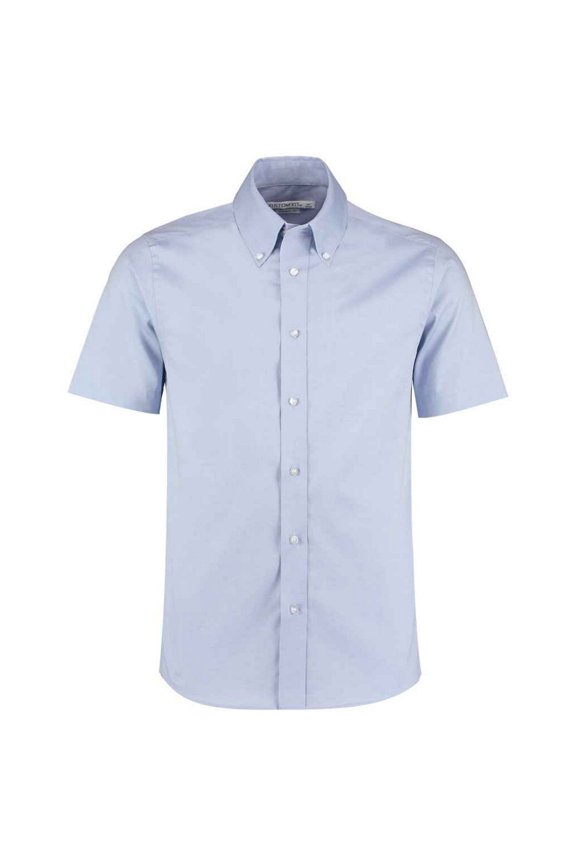 Mens Premium Oxford Tailored Short-Sleeved Shirt