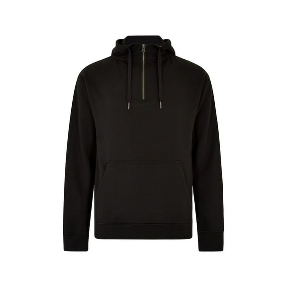 Kustom Kit Mens Quarter Zip Regular Hoodie