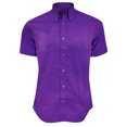 thumbnail image 1 of Kustom Kit Mens Short Sleeve Tailored Fit Premium Oxford Shirt, 1 of 2