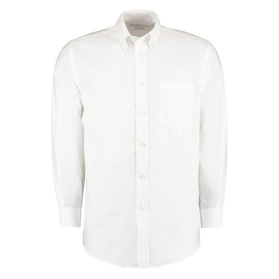 Kustom Kit Mens Workplace Long Sleeve Oxford Shirt