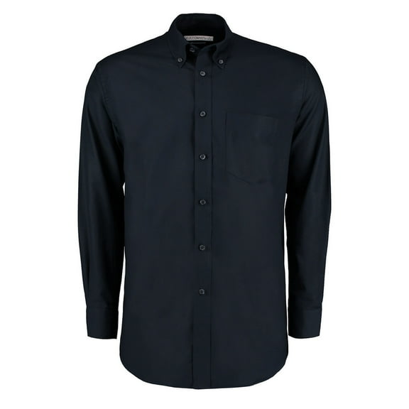 Kustom Kit Mens Workplace Long Sleeve Oxford Shirt