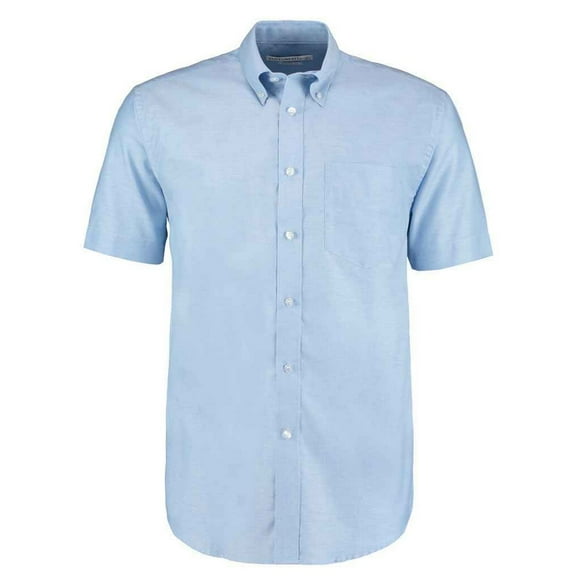 Kustom Kit Mens Workwear Oxford Classic Short-Sleeved Shirt