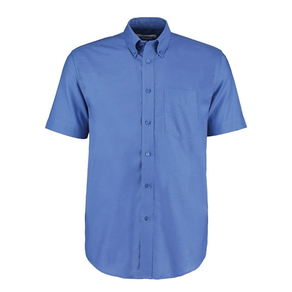 Kustom Kit Mens Workwear Oxford Classic Short-Sleeved Shirt