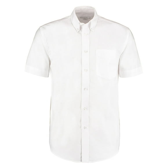 Kustom Kit Mens Workwear Oxford Short Sleeve Shirt