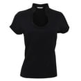 thumbnail image 1 of Kustom Kit Womens Corporate Short Sleeve Keyhole Neck Top, 1 of 3