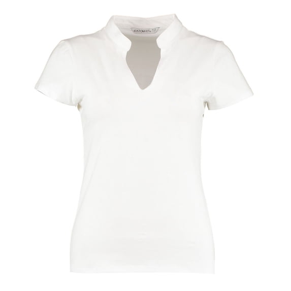 Kustom Kit Womens Corporate V Neck T-Shirt