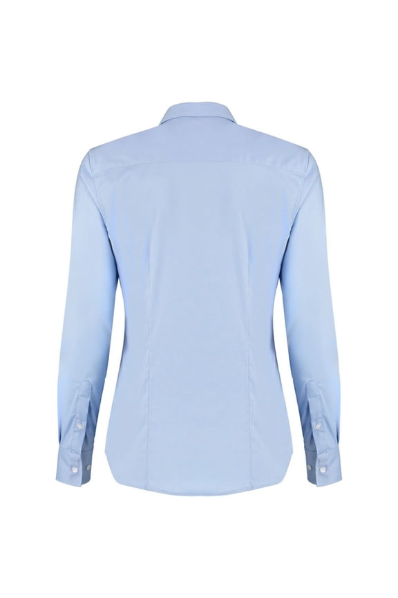 Womens Long Sleeve Tailored Stretch Oxford Shirt