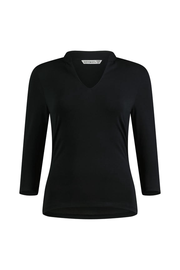 Womens Mandarin Collar Regular Top