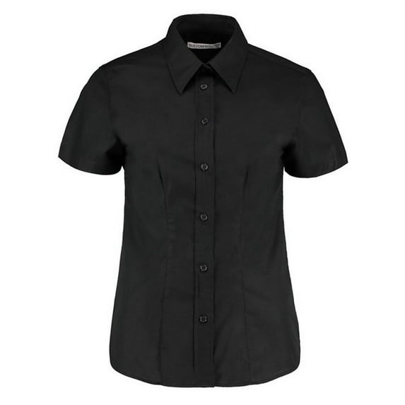 Kustom Kit Womens Oxford Short-Sleeved Work Shirt