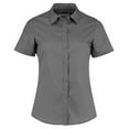 thumbnail image 1 of Kustom Kit Womens Poplin Tailored Short-Sleeved Shirt, 1 of 4
