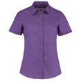 thumbnail image 1 of Kustom Kit Womens Short Sleeve Poplin Shirt, 1 of 2