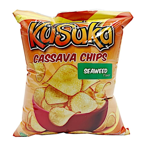 Kusuka Seaweed Cassava Chips Pack of 3