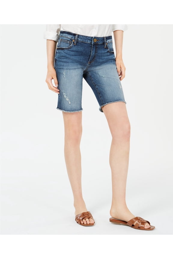 Juniors Sophie Denim Bermuda Shorts Size 8
