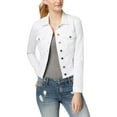 thumbnail image 1 of KUT from the Kloth Women's Kara Jean Jacket White Size Large, 1 of 2