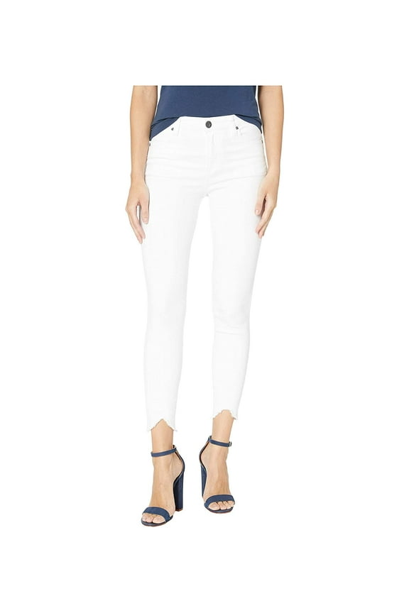 Connie Ankle Skinny High-Rise, Optic White, 00