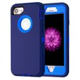 thumbnail image 1 of Kuteck Heavy Duty Armor Hybrid Cell Phone Case for Apple iPhone 6/6S/7/8, Blue, 1 of 4