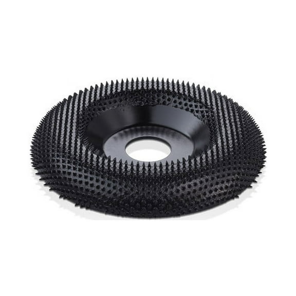 Kutzall Extreme Shaping Dish, 4-1/2" Diameter, 7/8" Bore, Tungsten Carbide Coating, Very Coarse