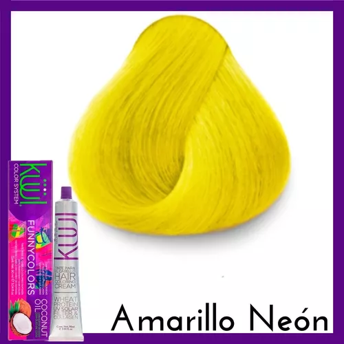 Kuul Color Cream Funny Colors Neon Yellow - Nen Amarillo 3.04oz