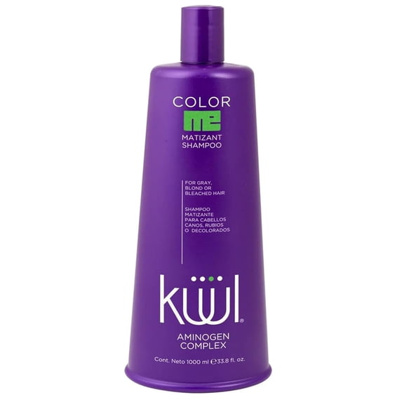 Kuul Color Me Matizant Shampoo for Gray, Blond or Bleached Hair 33.8 OZ