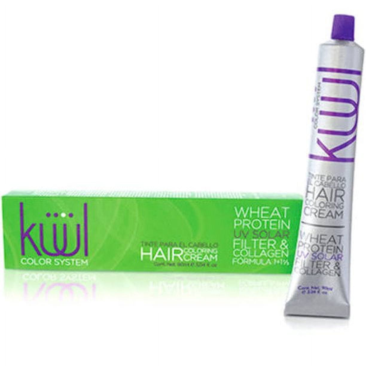 Kuul Hair Coloring Cream #7.5 Mahogany Blonde (3.04oz) ,