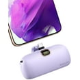 thumbnail image 1 of Kuulaa 5000mAh Portable Mini Power Bank with Built-in USB-C Cable & LED Display, PD20W Fast Charging Battery Pack Charger for iPhone 15/16, Samsung S22/S23/24 & Android, 1 of 9