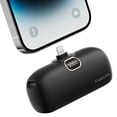 thumbnail image 1 of Kuulaa Portable Charger 5000mAh with Built-in Lightning Cable, Mini Fast Charging Power Bank Compatible for iPhone 14/13/12/11/X/8, 1 of 9