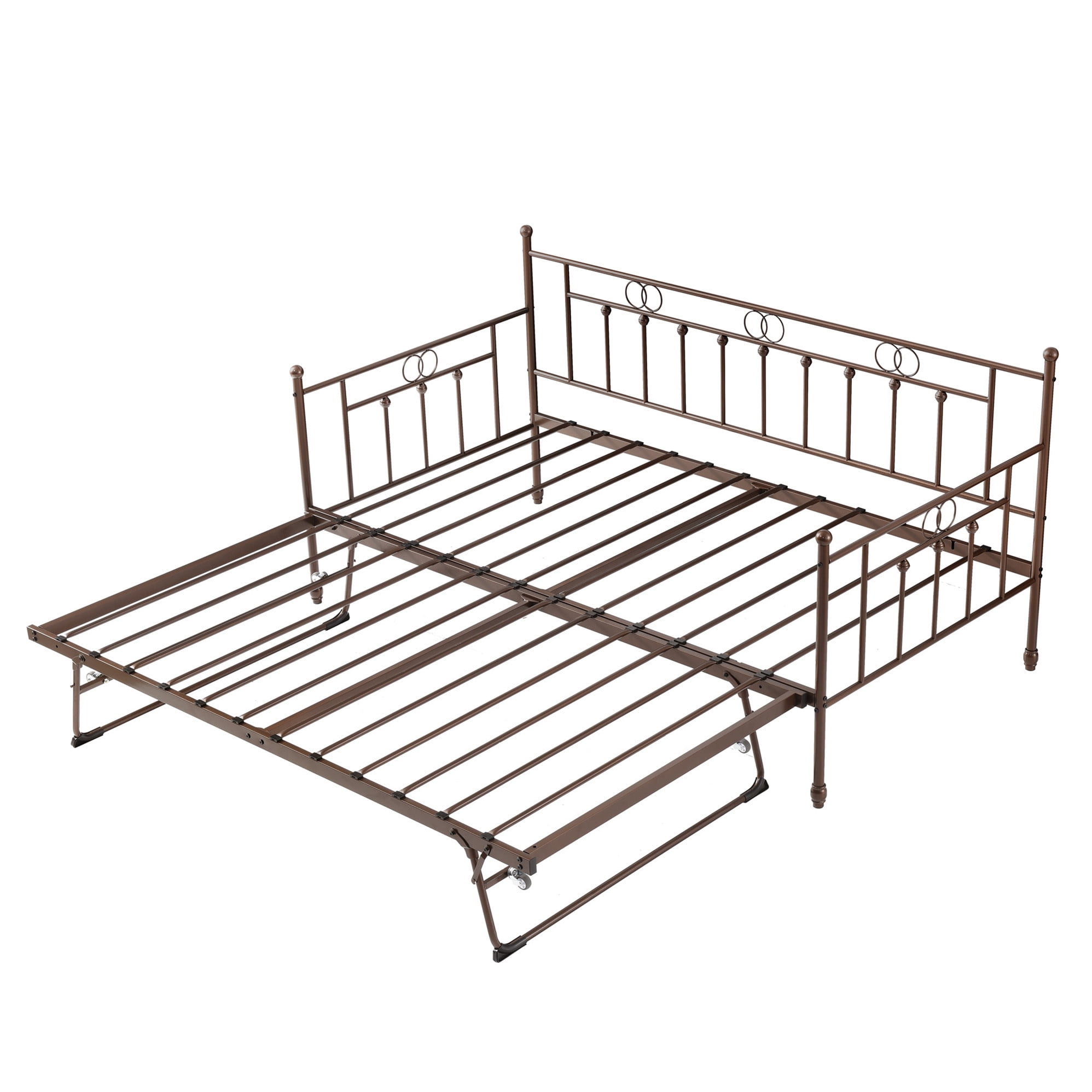 Kuurfuurdo Twin Metal Daybed With PopUp Trundle
