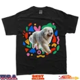 thumbnail image 1 of Kuvasz Colorful Design Dog T-Shirt, 1 of 2
