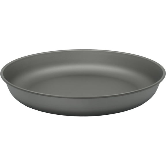 Kuvik Titanium 195mm (7.7 in) Plate - Ultralight and Compact Dinner Plate for Backpacking, Camping, and Survival
