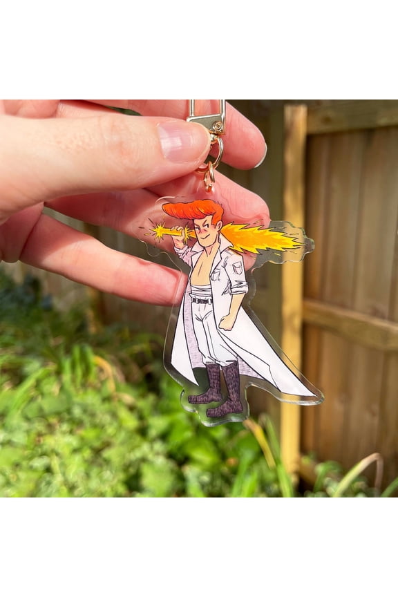 Kuwabara Keychain | 3 Inch Anime Acrylic Charm
