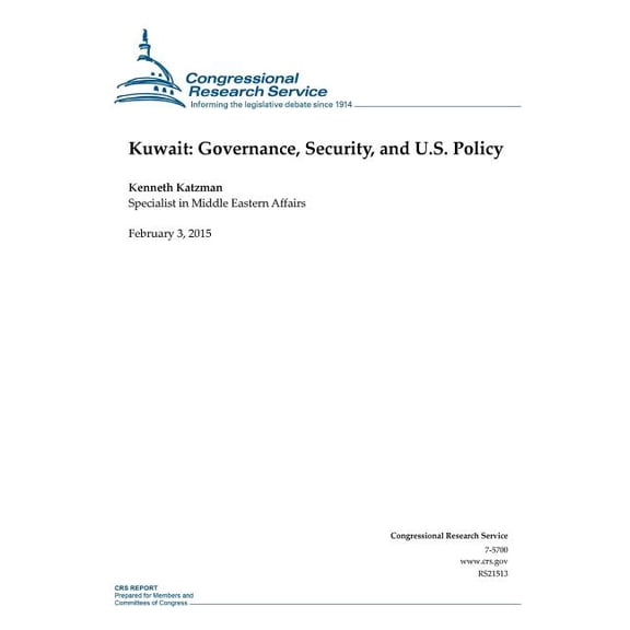 Kuwait : Governance, Security, and U.S. Policy