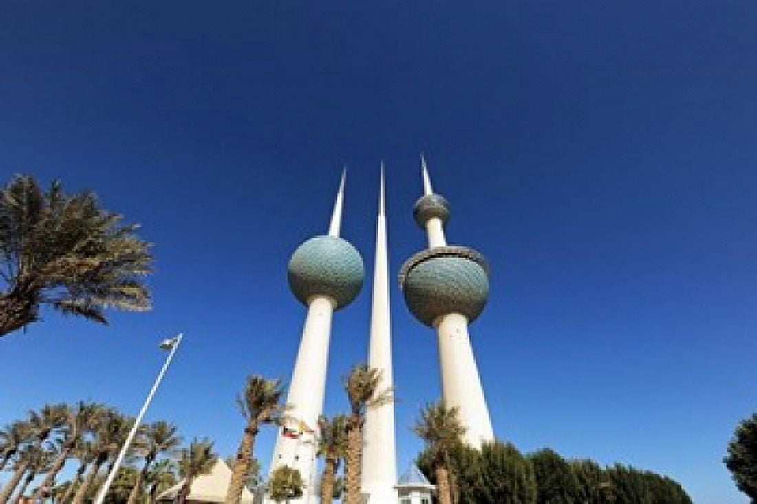 Kuwait Kuwait City Kuwait Towers Canvas Art - Anthony Asael DanitaDelimont (18 x 12)