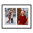 thumbnail image 1 of Kuxerla 8x10 Collage Picture Frame ,Displays 2Pcs 4x6 Pictures with Mat or 1Pcs 8x10 Picture without Mat , Collage Picture Frame for Horizontal or Vertical Display, Black, 1 Pack, 1 of 12