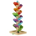Kuyiluo 1 Set Educational Ball Drop Tower Sliding Ball Tower Tree Shaped Ball Run Toys