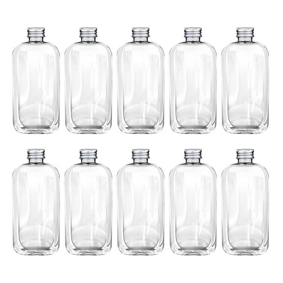 DECOMELODY Screw Bottle Plastic 10Pcs 2.67X1.38X5.89in For General Users Various Occasions