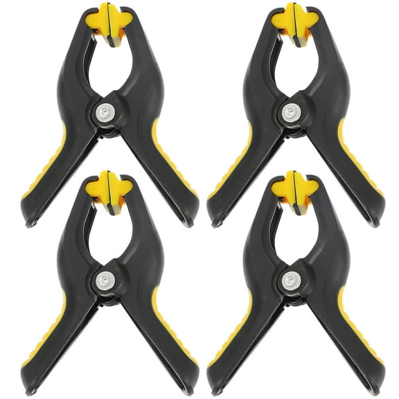 Kuyiluo 4Pcs Plastic Clips Fixture LCD Screen Fastening Clamps for Mobile Phone Repair (Black)