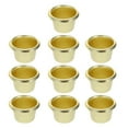 thumbnail image 1 of Kuyiluo Candle Cup 10pcs Desktop Candlesticks Mini Decorative Metal Candle Holders Home Adornment, 1 of 10