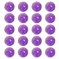 Kuyiluo Glass Beads 10mm 40Ps Beads Fashion Shape Chain Beads Creative Craft Beads for DIY Jewelry Accessories Bracelet Necklace(Purple)