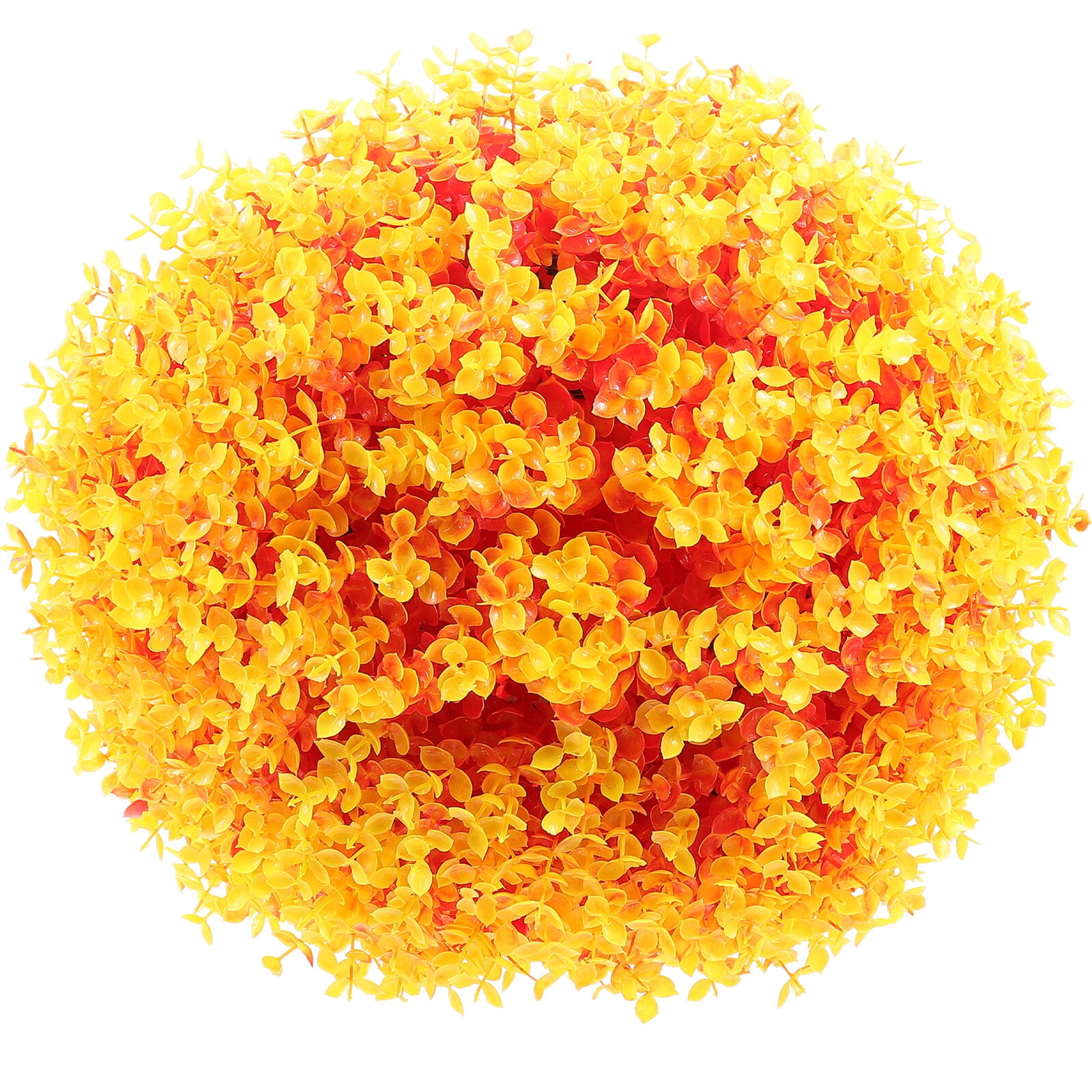 Kuyiluo Grass Plant Balls Simulated Plant Topiary Ball Eucalyptus Leaf