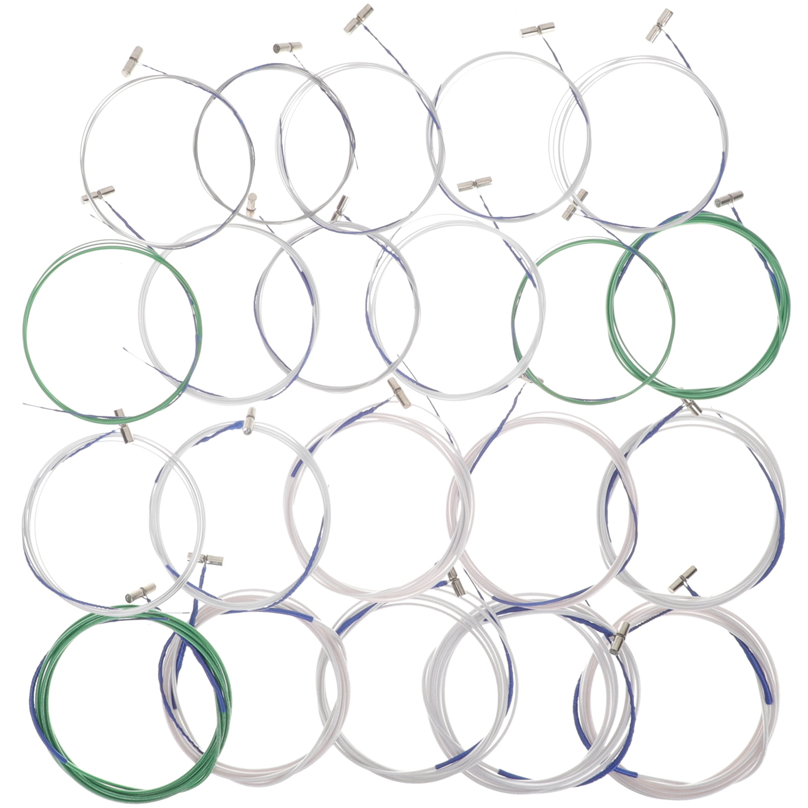 Kuyiluo Guzheng Parts 21pcs Chinese Guzheng String Steel Wire and Nylon