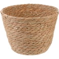 thumbnail image 1 of Kuyiluo Storage Basket Tabletop Straw Woven Basket Multi-functional Woven Storage Organizer Column Basket for Pen Makeup Jewelry, 1 of 11