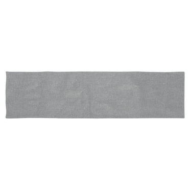 Kuyiluo Table Runner Linen Cloth Runners Wedding Burlap Decor Bed Chiffon Rustic Farmhouse Placemats Dining Grey Decorative