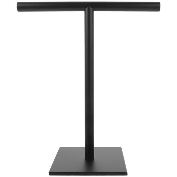 DECOMELODY T-Shaped Hand Towel Holder Stand Stainless Steel 1Pcs 12.6x10.7x5.5in Countertop Bathroom