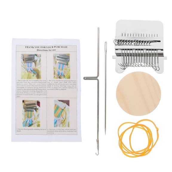 DECOMELODY Wood Weaving Stick Craft Enthusiasts 1 Set 4.7x2.8in